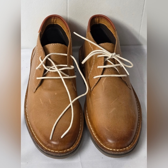 Steve Madden Heston Brown Leather Chukka Boots Mens Size 7.5 New - Picture 11 of 11
